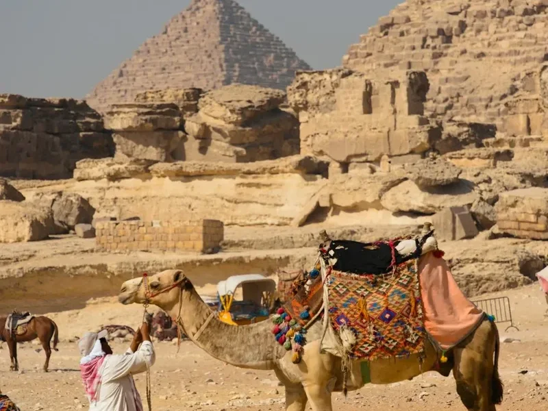 Hiking trail path on the Mount Sinai Trek