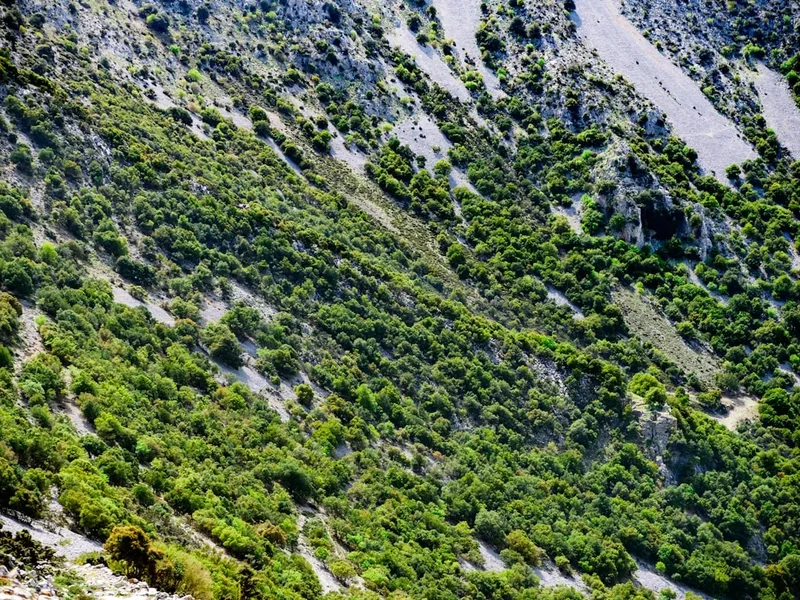 Mountain and nature scenery on the Pindos Horseshoe Trail