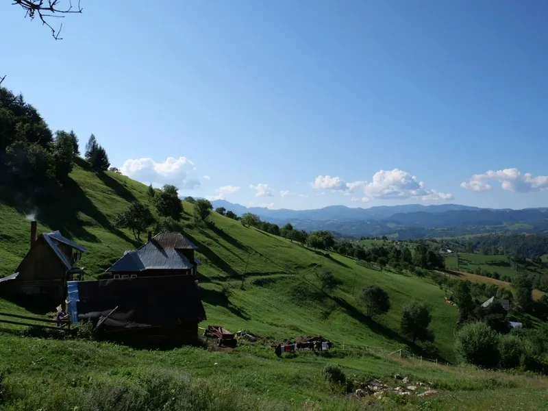 Mountain and nature scenery on the Rose Valley Cappadocia