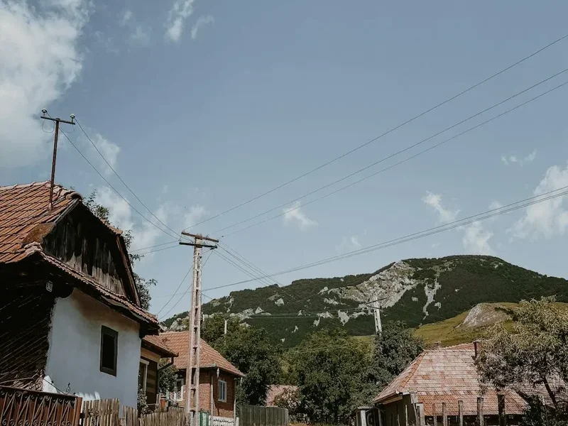 Forest and landscape view on the Rose Valley Cappadocia