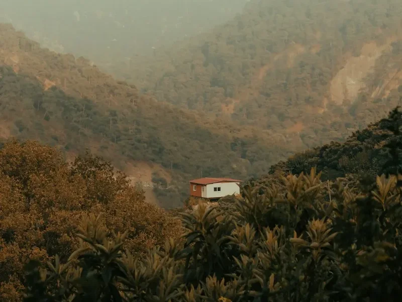 Mountain and nature scenery on the Saklikent Gorge Trail