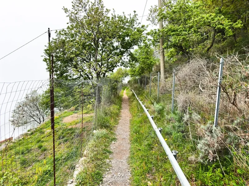 Hiking trail path on the Sibillini Great Ring