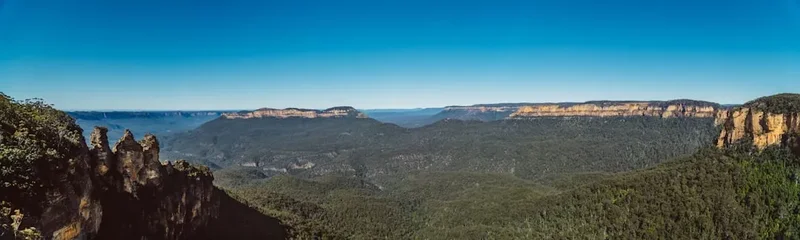 Mountain and nature scenery on the Snow Gums Boardwalk