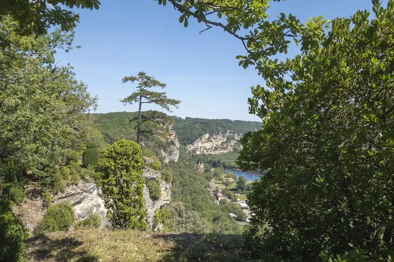 Forest and landscape view on the Tour Du Queyras