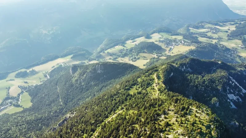 Forest and landscape view on the Vallee Des Merveilles Trek