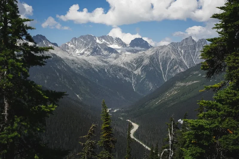 Mountain and nature scenery on the West Coast Trail