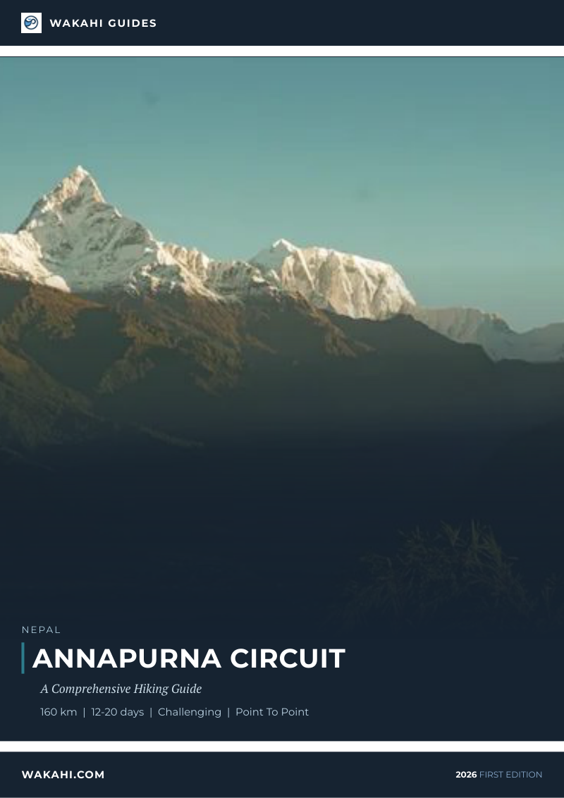 Wakahi guide cover for Annapurna Circuit