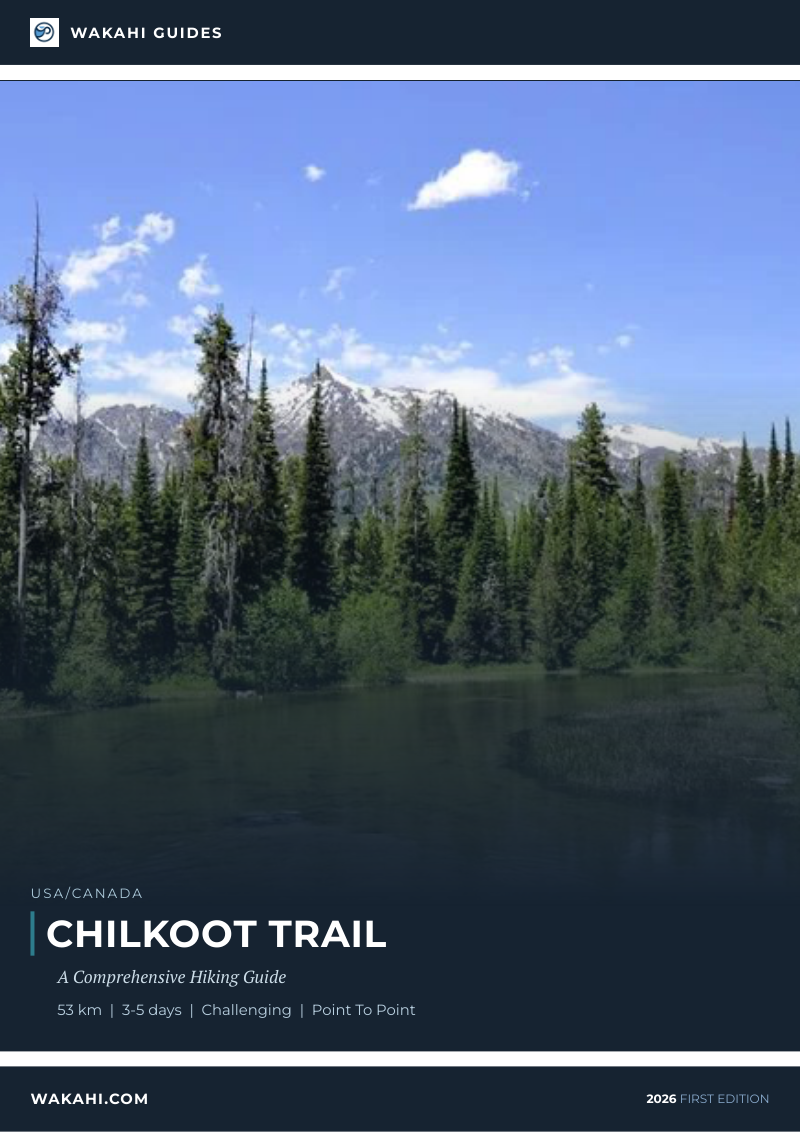 Wakahi guide cover for Chilkoot Trail
