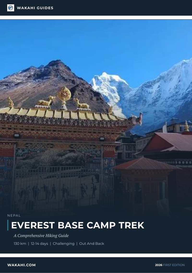 Wakahi guide cover for Everest Base Camp Trek