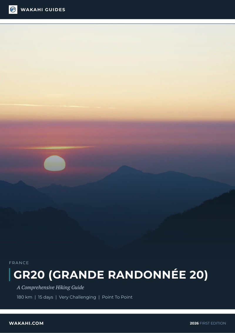 Wakahi guide cover for Gr20 Corsica