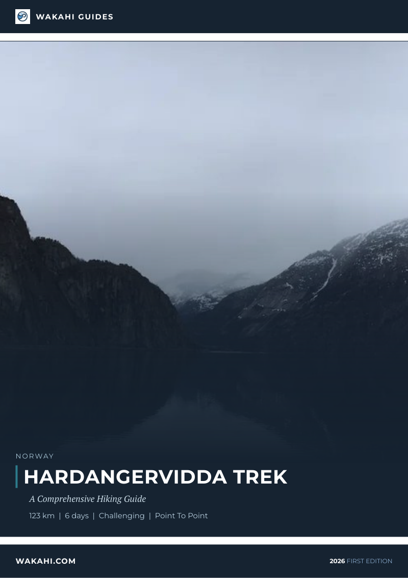 Wakahi guide cover for Hardangervidda Trek