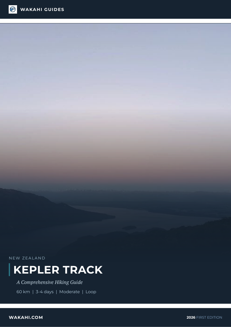 Wakahi guide cover for Kepler Track