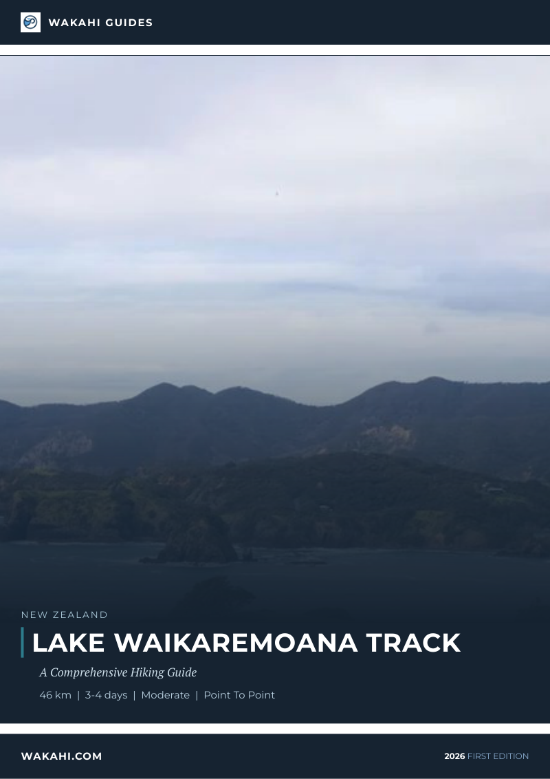 Wakahi guide cover for Lake Waikaremoana Track