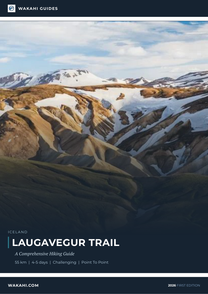 Wakahi guide cover for Laugavegur Trail