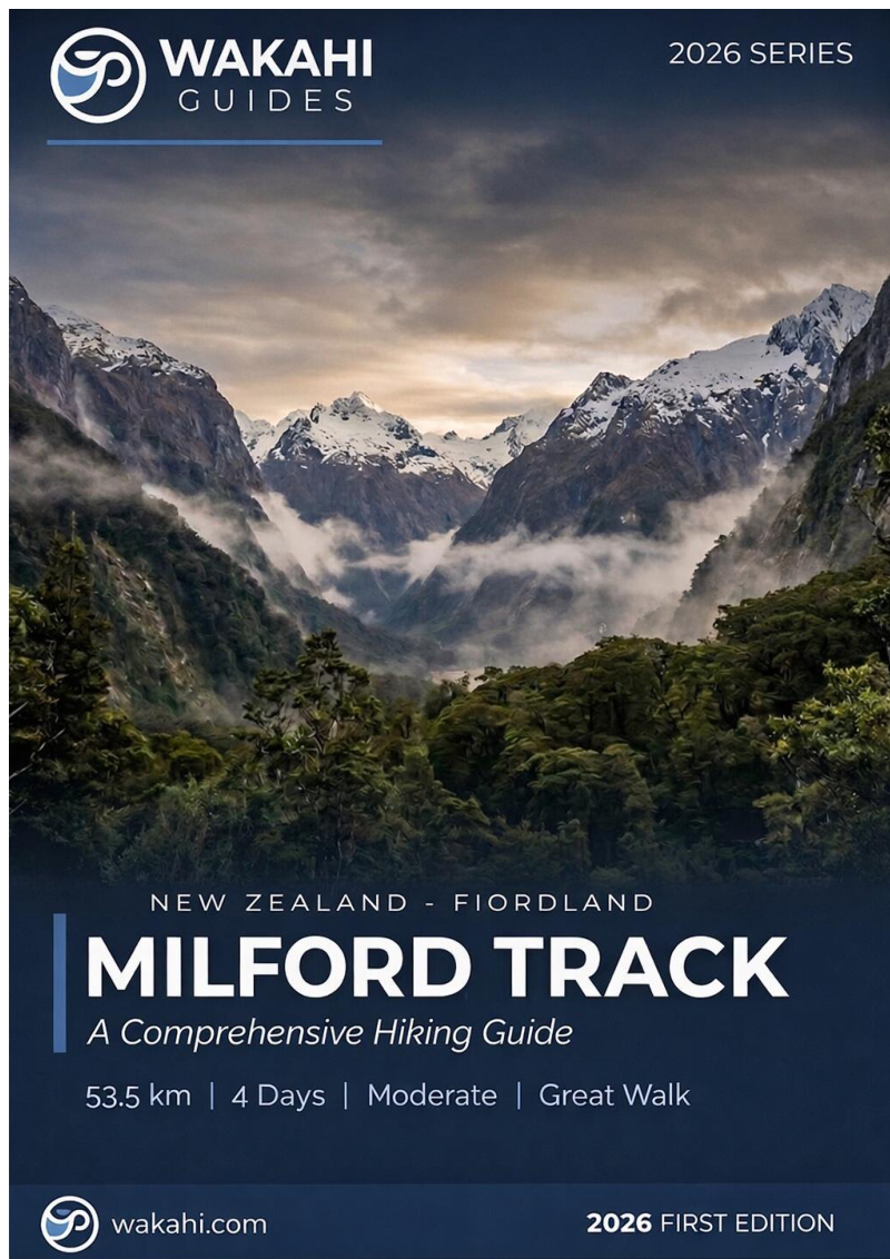 Wakahi guide cover for Milford Track