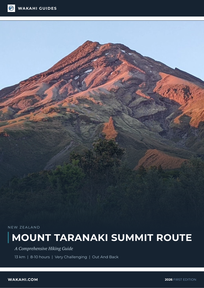 Wakahi guide cover for Mount Taranaki Summit Route