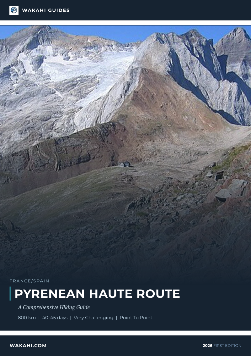 Wakahi guide cover for Pyrenean Haute Route
