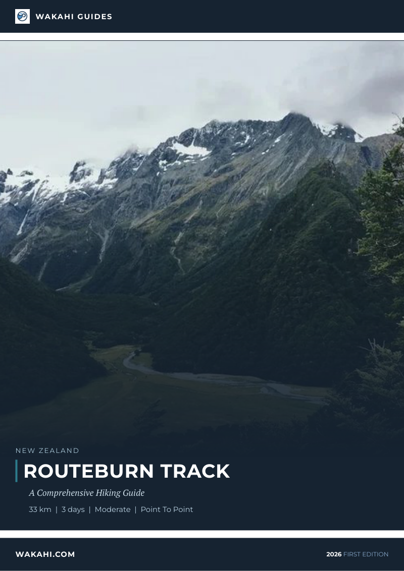 Wakahi guide cover for Routeburn Track