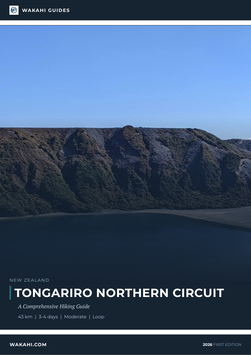 Wakahi guide cover for Tongariro Northern Circuit