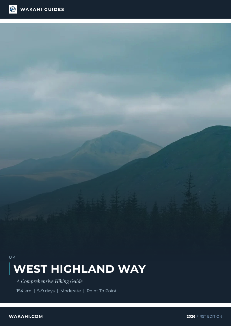 Wakahi guide cover for West Highland Way