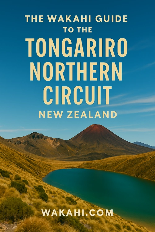 Wakahi guide cover for tongariro-northern-circuit